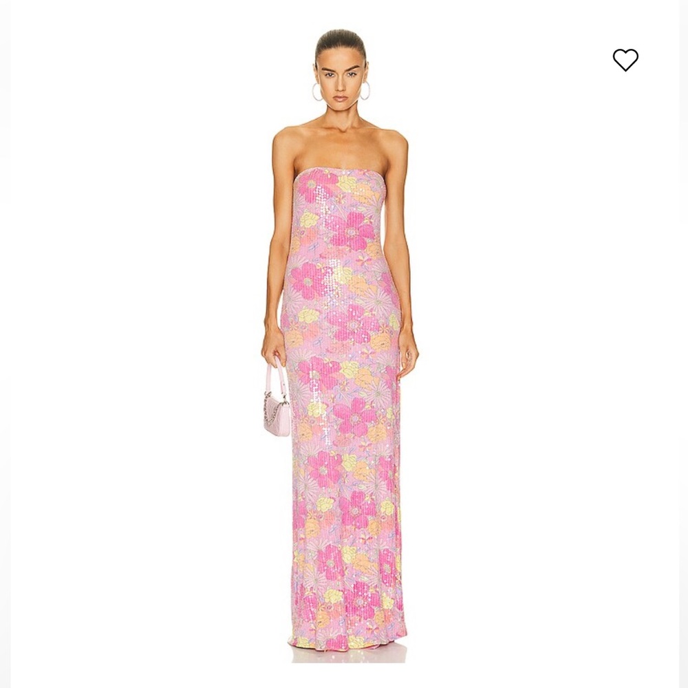 VALENTINES DAY SPECIAL! NWT Loveshackfancy Tannie Tube Dress in Passion Sound